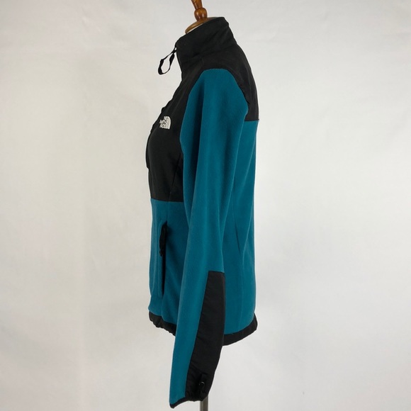 The North Face Blue & Black Fleece Zip-Up Jacket - Picture 2 of 6